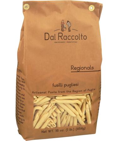 Dal Raccolto Fusilli Pugliese Pasta 1.0 lb - Authentic Handmade Italian Pasta - Buy Online on GoSupps.com