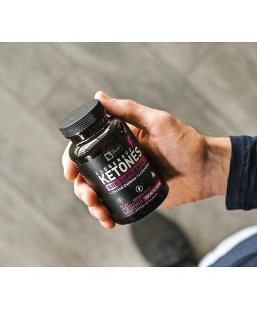 Keto BHB Exogenous Ketones Pills | 2720mg 120 Capsules with goBHB Salts & Natural Caffeine - Ketosis Support Supplement - Buy Online on GoSupps.com