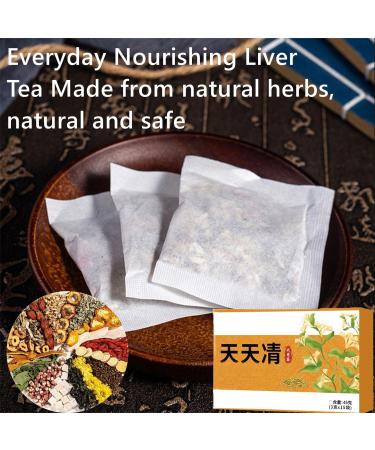 1/2/3Box Daily Liver Nourishing Herbal Tea Everyday Herbal Tea Everyday Nourishing Liver Tea Daily Liver Nourishing Herb Liver Tea Herbal Tea for Liver Drink Everyday Nourish Everyday (1Box) - Buy Online on GoSupps.com