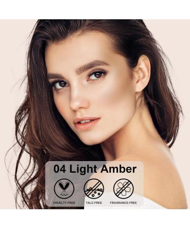 FV Stick de Contour - Pigment et Facile Fondre Formule Hydratante Bronzer Cr me pour un Sculpting Visage Naturel V gan Light Amber - Buy Online on GoSupps.com