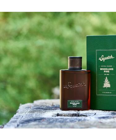 Dr. Squatch Men's Woodland Pine Natural Cologne & Bar Soap Set - Rugged & Woodsy Scent for Men - Buy Online on GoSupps.com