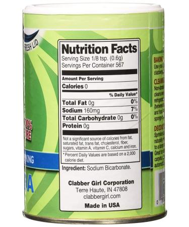Clabber Girl  Multi-Purpose Baking Soda 12 oz 12 Ounce (Pack of 1) - Buy Online on GoSupps.com