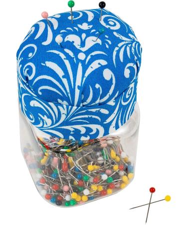 SINGER 1-Inch Ball Head Jar with Pin Cushion Lid - Multicolor - Buy Online on GoSupps.com