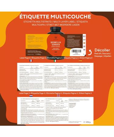 Boswellia Serrata 20.000mg - 360 Capsules - Wellness Joint - 85% Boswellic Acid - Indian Incense (Extract 10:1) - Ayurveda Vegan - Free: Additives Lactose & Gluten - TRUE NATURE - Buy Online on GoSupps.com