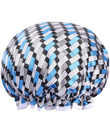 4pcs High Stretch Lined Shower Caps for Long & Short Hair - XL Size - Buy Online on GoSupps.com