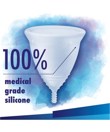 Tampax Copa Flujo Regular | Menstrual Cup for Normal Flow | Eco-Friendly & Comfortable - Buy Online on GoSupps.com