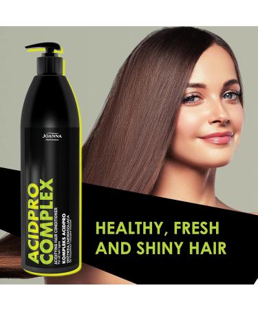 Joanna Professional Acidpro Complex Conditioner - PH-Balancing Color Stabilizing Strengthens Hair for Styling - 1000g - Buy Online on GoSupps.com