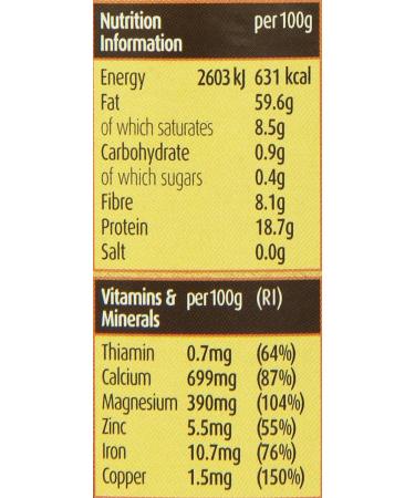 Meridian Organic Light Tahini 6 x 270g - Premium Quality Sesame Seed Paste - Buy Online on GoSupps.com
