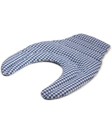 Blue-White Cherry Stone Neck Pillow with Back Heat Pad | Comfort & Relaxation for International Shipping - Buy Online on GoSupps.com