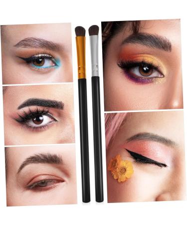 BELLIFFY 6pcs Eyeshadow Brush for under Eye Foundation Brush for Liquid Makeup Eye Shadow Brush Plastic - Buy Online on GoSupps.com