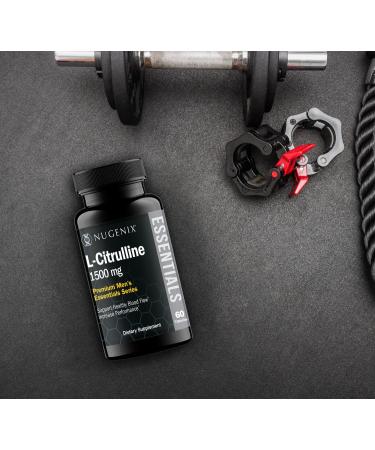 Nugenix Essentials L-Citrulline Supplement for Enhanced Blood Flow and Performance - 1500 mg 60 Capsules 60 Count (Pack of 1) - Buy Online on GoSupps.com
