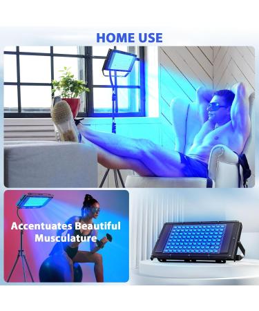 JITESY Tanning Lamp Solarium for Home 50 W Sun Lamp Tanning Lamp for Face and Body 2 Modes Constant + Pulsating 5 Brightness Levels Face Tanning Daylight for Home - Buy Online on GoSupps.com