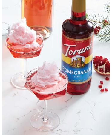 Torani Pomegranate Flavour Syrup 750ml bottle 2 Pack Pomegranate 750 ml (Pack of 2) - Buy Online on GoSupps.com