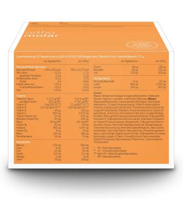 orthomed Orthomolar Lot de 30 flacons (30 x 20 ml 600 ml) - Buy Online on GoSupps.com