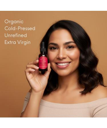 Organic Rosehip Oil for Face Anti-Aging Miracle Facial Moisturizer for Face & Gua Sha Cold Pressed Serum Natural Skincare Fortifying Hydrates Skin Moisturizing Beauty Glow 1 Fl Oz - Buy Online on GoSupps.com