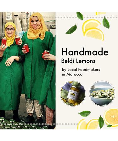 Authentic Moroccan Preserved Lemons - Non-GMO, Whole Lemons for Couscous & Tagine Pot (13oz) - Buy Online on GoSupps.com