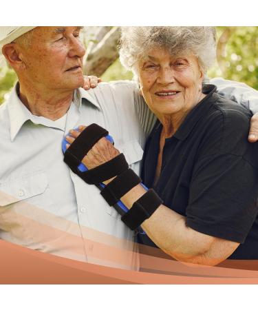 Resting Hand Splint for Stroke & Arthritis Relief - Universal Finger Support Brace for Left & Right Hands - Buy Online on GoSupps.com