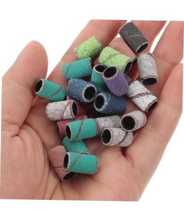 Housoutil 1 Box Nail Polish Drill Nail Polish Kits Nails Gel Kit Fine Sanding Bands for Nail Drill Sanding Bits for Drill Nail Gel Nail Kit Sanding Bands Kit Sand Circle Manicure Accessories - Buy Online on GoSupps.com