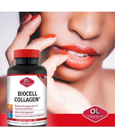 â€œOlympian Labs Biocell Collagen II 1500mg - 300 Non-GMO Capsules for Skin & Joint Health | Gluten-Free, Allergen-Freeâ€‌ - Buy Online on GoSupps.com
