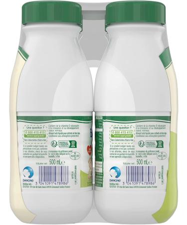 Bl dina - Bl dilait - Milk Growth 3rd Age - Liquid Milk for Babies - From 1 to 3 Years - 4x500mL - Buy Online on GoSupps.com