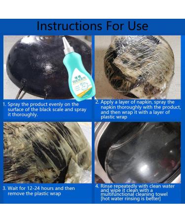 Yagerod Magic Pot & Pan Cleaner Gel 1/2/3 Piece Ultimate Magic Gel Cleaner for Pots and Pans - Say Goodbye to Stubborn Stains (1) - Buy Online on GoSupps.com