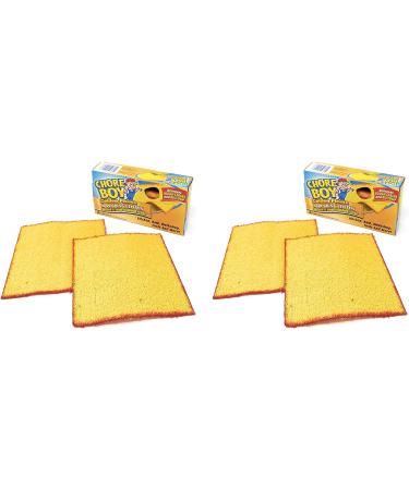 Chore Boy Golden Fleece Scrubbing Cloths 2-Units per Pack - 4-Pack (Total of 8 Scrubbing Cloths) - Buy Online on GoSupps.com