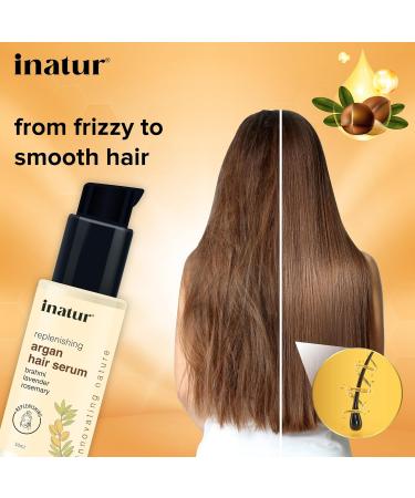 Premium Moroccan Argan Oil Hair Serum 100ml - Nourish & Revitalize Your Hair | International Shipping - Buy Online on GoSupps.com