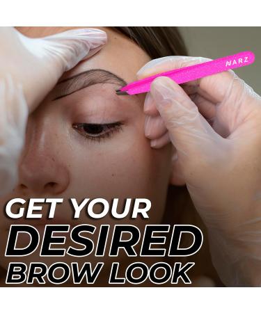 Professional Slanted Tweezer for Ingrown Hair - Stainless Steel Precision Tweezers for Men & Women - 1 Piece Pink - Buy Online on GoSupps.com