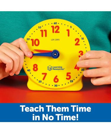 Big Time Learning 12-Hour Learning Watch - Interactive Clock for Kids | Educational Time Management Tool for Children Aged 5+ - Buy Online on GoSupps.com