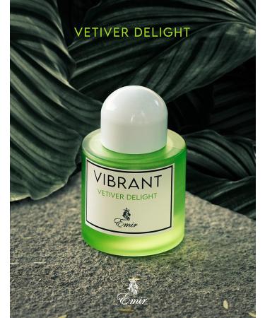 Paris Corner Emir Vibrant EDP Perfume New Fragrance UNISEX Perfumes (VETIVER DELIGHT) - Buy Online on GoSupps.com