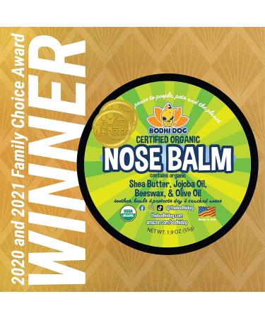Organic Nose Balm for Dogs & Cats - Soothing & Healing for Dry Cracking Skin | 2 oz - Buy Online on GoSupps.com