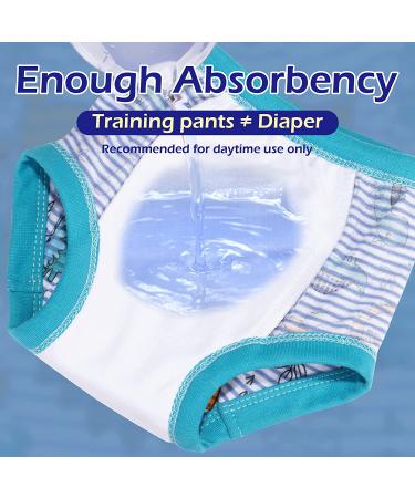 Big Elephant Boys Training Pants 100% Cotton Dino D 3T (Pack of 10) | Absorbent Toddler Potty Training Underwear - Buy Online on GoSupps.com