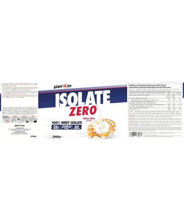  per4m Per4m Isolate Zero Cereal Milk 2kg - Buy Online on GoSupps.com