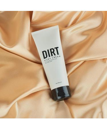 DIRT Silky Cream - Vegan Hair Styling & Treatment, 4 oz - Thermal Protection, Conditioning, Volume, Anti-Frizz - Color Safe Formula with Botanical Blend - Buy Online on GoSupps.com