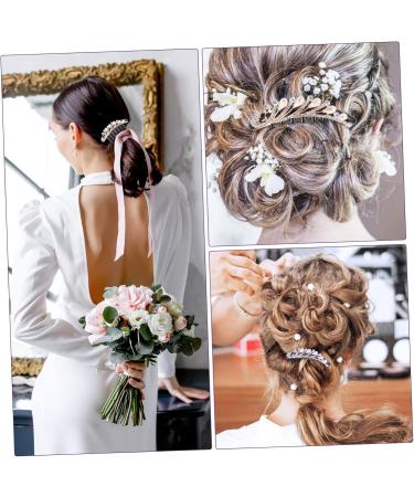 Ipetboom Aesthetic Hair Accessories Hair Combs for Women Accessories Fine Hair Rhinestone Headpiece Decor Hair Pin Hanfu Hair Accessories for Bride Hair Piece Women's Rhinestones Plastic - Buy Online on GoSupps.com