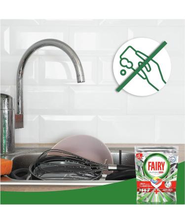 Fairy Platinum Plus Dishwasher Pads 84 Capsules Lemon Dishwasher Detergent Original Shine Anti-Matte Technology with Brilliant Action - Buy Online on GoSupps.com