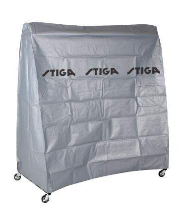 STIGA Universal Ping Pong Table Cover- Outdoor/Indoor - Premium All-Weather Resistant, Rust Resistant, UV Protection  Elastic Fit on 9 x 5 Regulation-Sized Table Tennis Tables in Upright Position 2021 Style