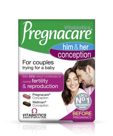 Vitabiotics - Pregnacare - His & Her Conception - 2x30 Tablets