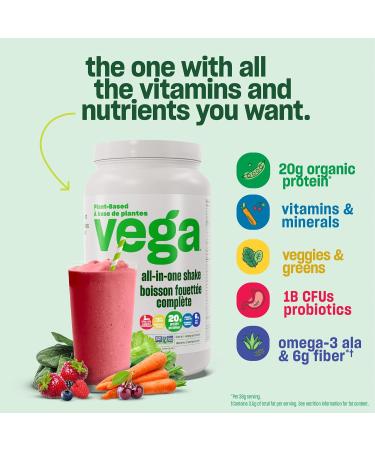 Vega All-in-One Vegan Protein Powder Chocolate (10 Sachets) Superfood Ingredients Vitamins For Immunity Support Keto Friendly Pea Protein For Women & Men 10x46g (Packaging May Vary) - Buy Online on GoSupps.com