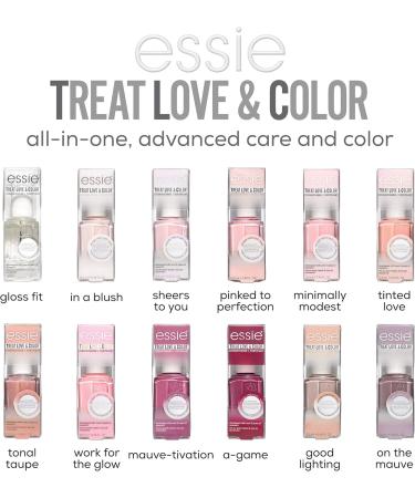 essie Treat love & colour strengthener for normal to dry/brittle nails pinked to perfection 0.46 fluid ounces - Buy Online on GoSupps.com