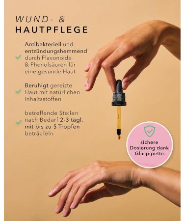 Gaia care Gaiacare Propolis Tincture 10% Alcohol Free Propolis Drops Care for Irritated Skin Suitable for Children and Pets Eczema & Eczema Care 30 - Buy Online on GoSupps.com