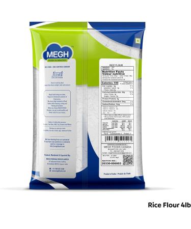 MEGH FOODS Rice Flour 4Lb - Buy Online on GoSupps.com