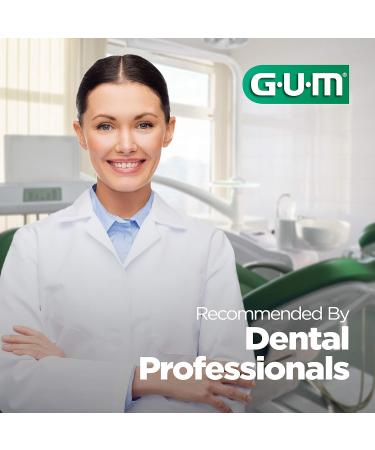 GUM Advanced Care Flossers Fresh Mint with Vitamin E & Fluoride - 600 Flossers (4 packs) - Buy Online on GoSupps.com