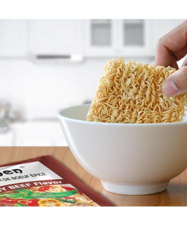 Club Supreme Mala Ramen Instant Noodle - Spicy Beef Noodles 85G - Cooks In 3 Minutes White - Buy Online on GoSupps.com