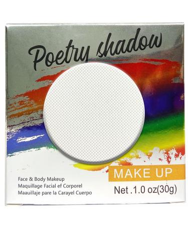 MockTota Body Paint Face and Body White 30g Palette Professional Makeup Water Soluble For Kids and Adults Halloween Carnival Shows