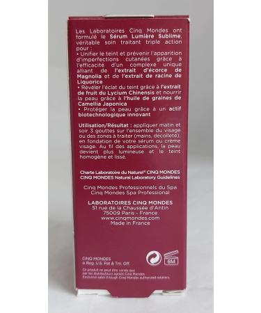 Cinq Mondes Laboratories Cinq Mondes Sublime Light Serum Jeju Ritual 30 ml - Buy Online on GoSupps.com
