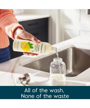 Grove Co. Hydrating Foaming Hand Soap Refills - 2 x 12 Oz, 100% Natural Lemon & Eucalyptus Fragrance, Cruelty Free, Moisturizing Hand Wash - Pack of 2 - Buy Online on GoSupps.com