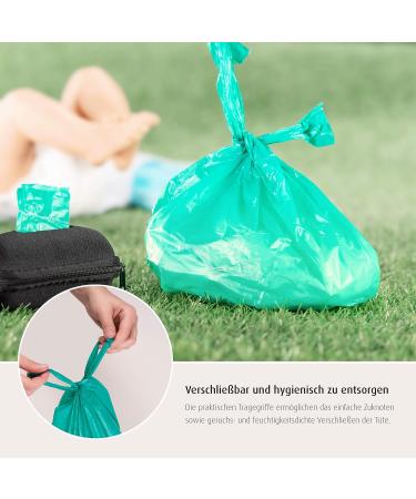 Reer 85011 Diaper Bag - Compact & Handy Black On-the-Go Solution for Parents | International Shipping - Buy Online on GoSupps.com