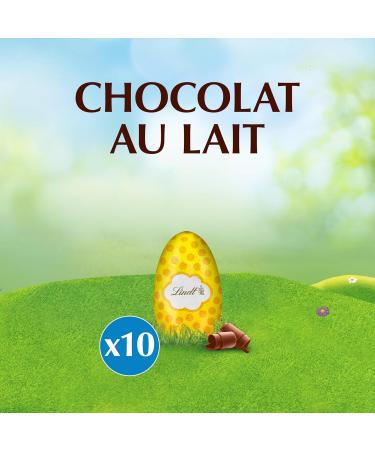 Lindt - Sachet de Mini-Moulages UFS A CACHER - Chocolat au Lait - Id al pour P ques 120g ufs creux 120g - Buy Online on GoSupps.com