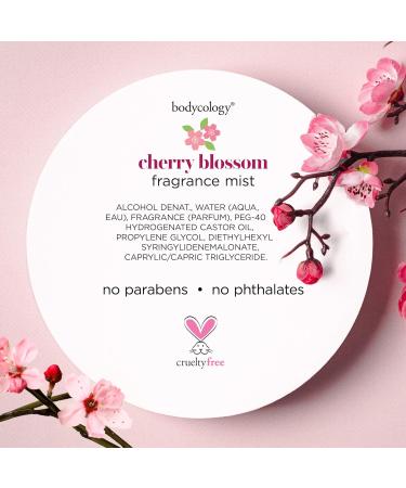 Bodycology Long-Lasting Fragrance Body Mist Cherry Blossom 8 fl oz - Buy Online on GoSupps.com